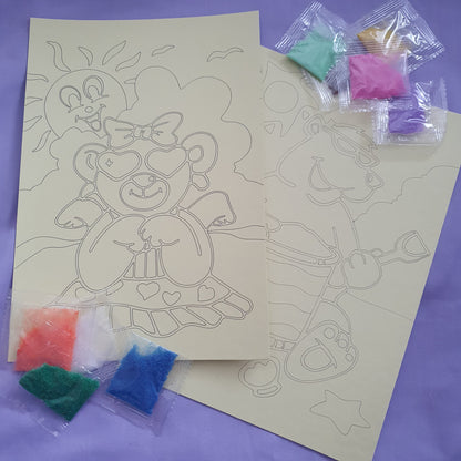 🎁 Beach Themed Sand Art Kits | Activity Kits 🎨
