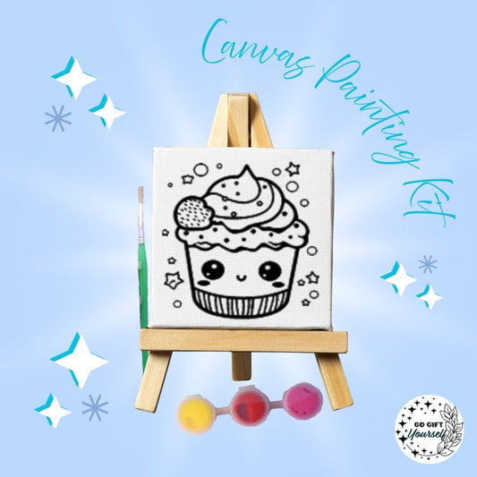 🎨 Mini Easel Painting Sets | Cupcake 🎨