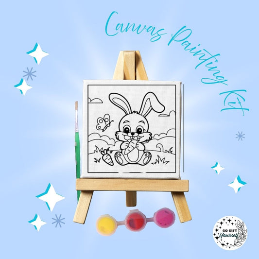 🎨 Mini Easel Painting Sets | Easter Bunny Carrot 🎨