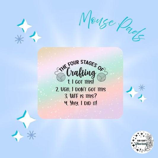 💻Four Stages of Crafting Mouse Pad | Stationery 🌟
