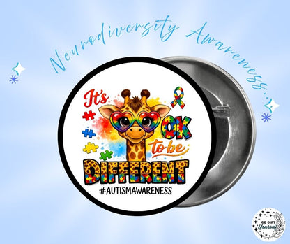 ✨ Health Awareness and Wellbeing 🩹 | Badge Pins, Keyrings & More ✨
