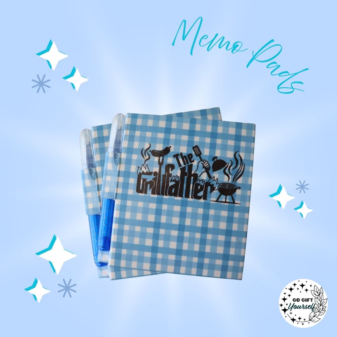 📓Grillfather | Memo Pad Set 🌟