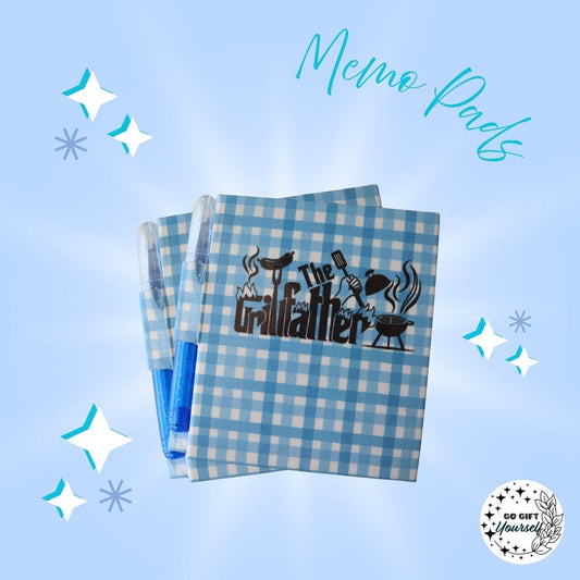📓Grillfather | Memo Pad Set 🌟