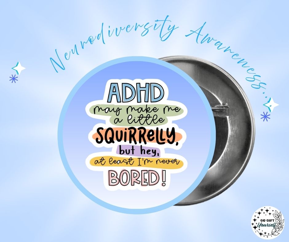 ✨ Health Awareness and Wellbeing 🩹 | Badge Pins, Keyrings & More ✨