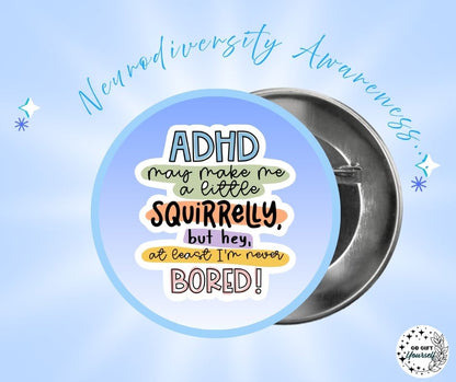 ✨ Health Awareness and Wellbeing 🩹 | Badge Pins, Keyrings & More ✨