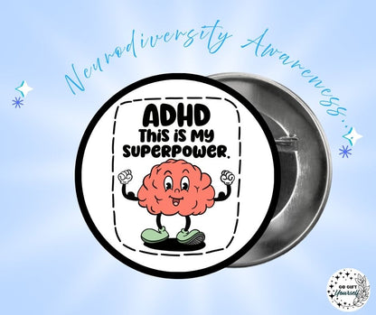 ✨ Health Awareness and Wellbeing 🩹 | Badge Pins, Keyrings & More ✨