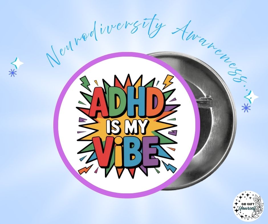 ✨ Health Awareness and Wellbeing 🩹 | Badge Pins, Keyrings & More ✨