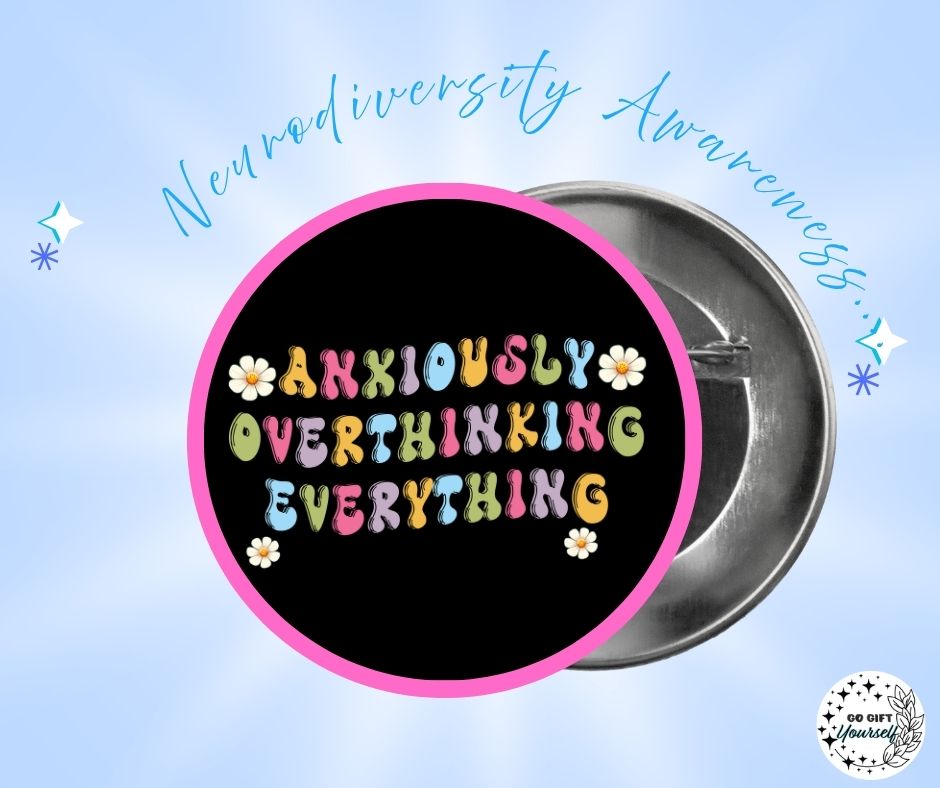✨ Health Awareness and Wellbeing 🩹 | Badge Pins, Keyrings & More ✨