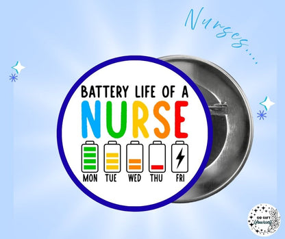 ✨ Medical Staff 🩺 | Badge Pins, Keyrings & More ✨