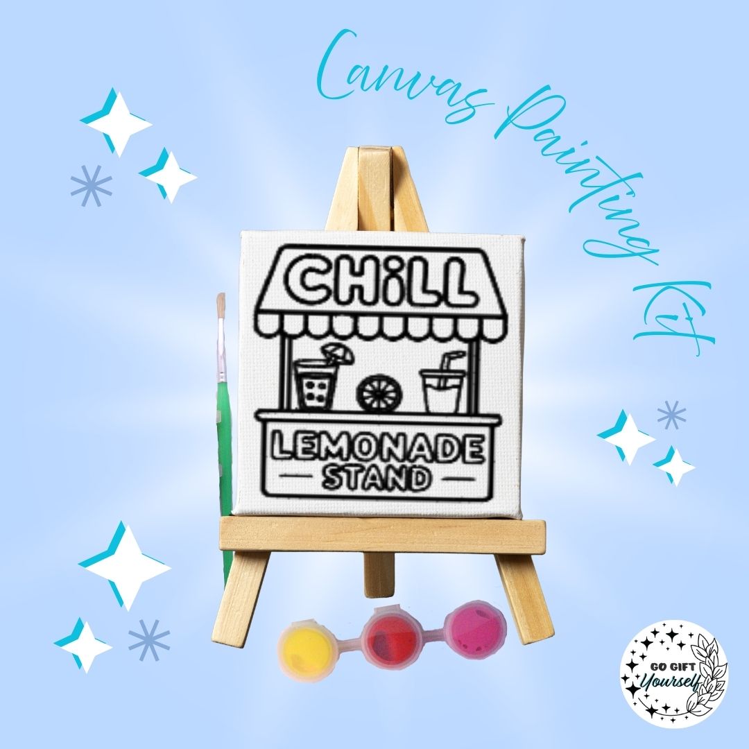 🎨 Mini Easel Painting Sets | Lemonade Stand 🎨