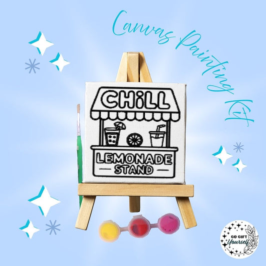 🎨 Mini Easel Painting Sets | Lemonade Stand 🎨