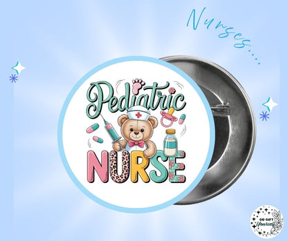 ✨ Medical Staff 🩺 | Badge Pins, Keyrings & More ✨