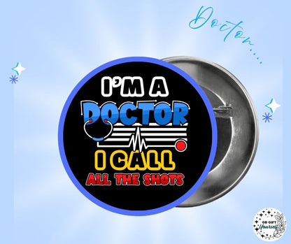 ✨ Medical Staff 🩺 | Badge Pins, Keyrings & More ✨