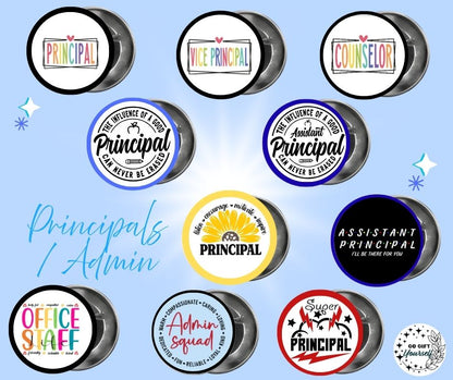✨ Education Staff 👩‍🏫 | Badge Pins, Keyrings & More ✨