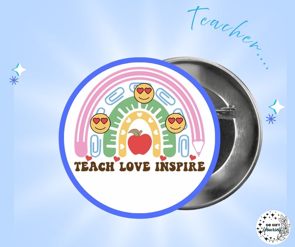 ✨ Education Staff 👩‍🏫 | Badge Pins, Keyrings & More ✨