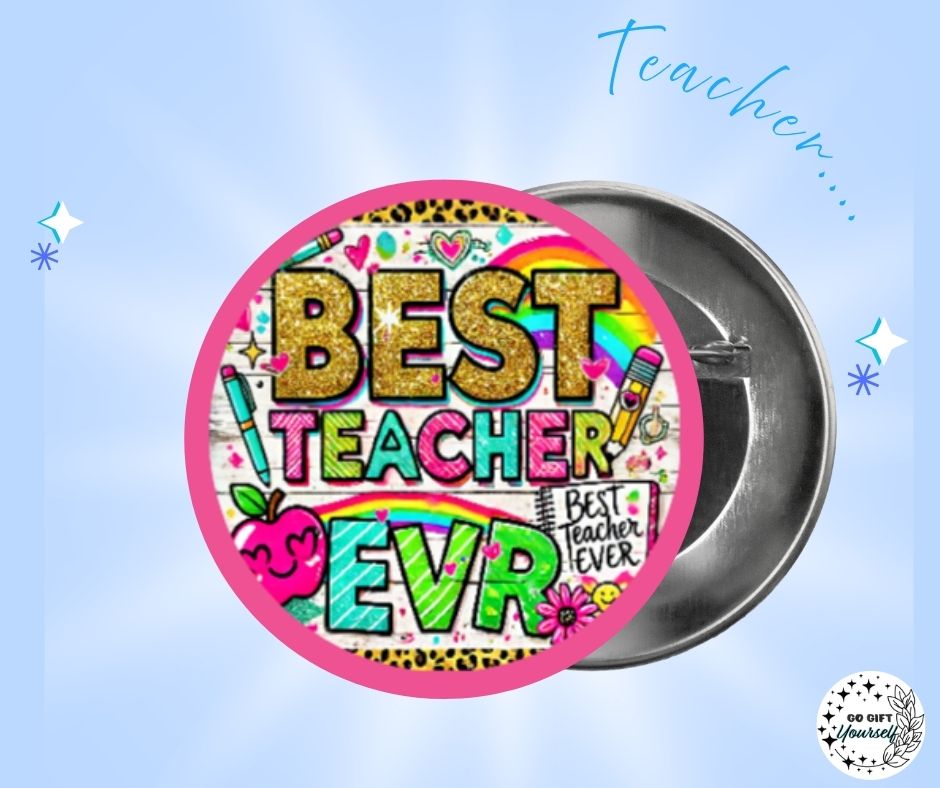 ✨ Education Staff 👩‍🏫 | Badge Pins, Keyrings & More ✨