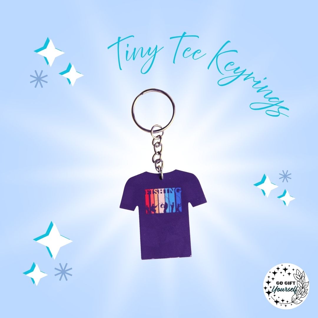 Tiny Humor Tees | Keyrings 🔑