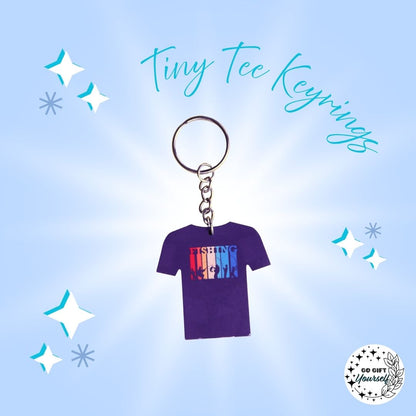 Tiny Humor Tees | Keyrings 🔑
