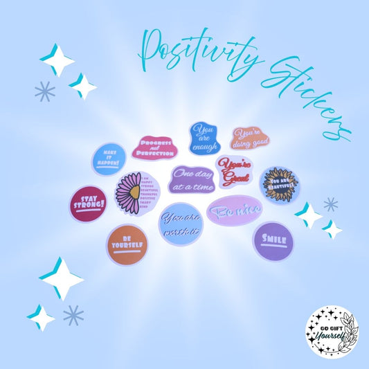 😊 Individual Positivity Decals 🔖