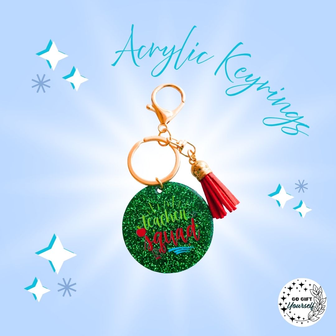 ✨ Teacher Edition | Acrylic Keyrings 👩‍🏫