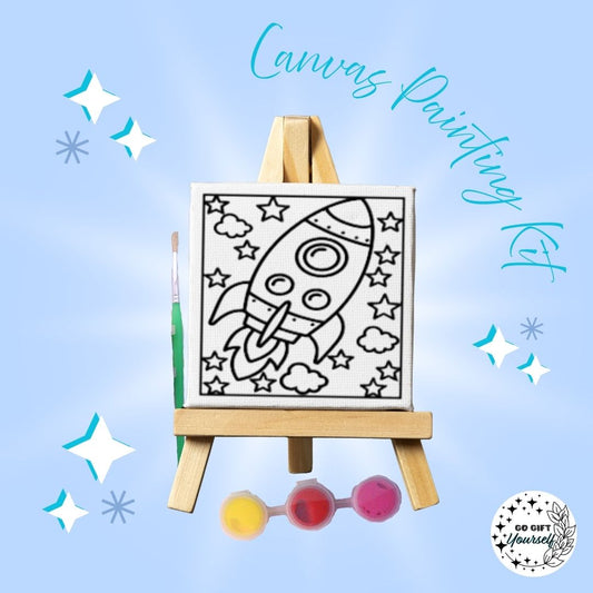 🎨 Mini Easel Painting Sets | Rocketship 🎨