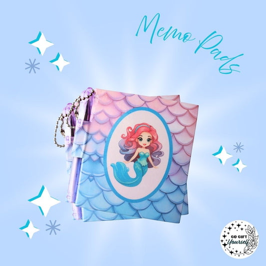📓Magical Mermaid | Memo Pad Set 🌟