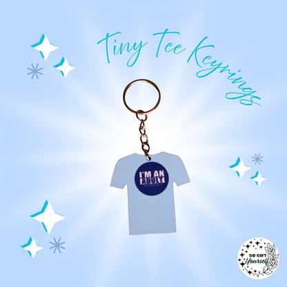 Tiny Humor Tees | Keyrings 🔑