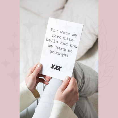 💌 Goodbye Cards | Greeting Cards