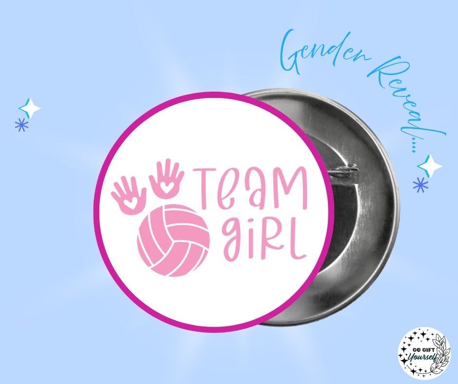 ✨ Gender Reveal 👶 | Badge Pins, Keyrings & More ✨