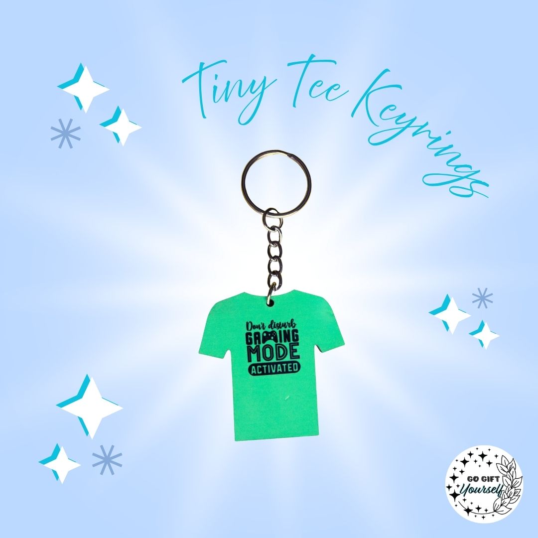 Tiny Humor Tees | Keyrings 🔑