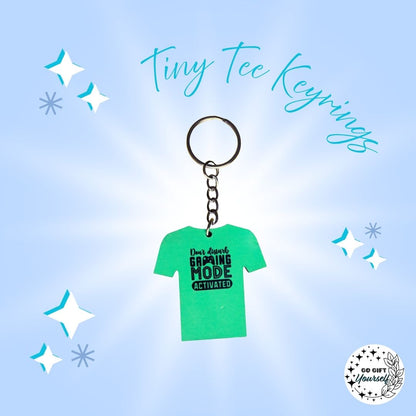 Tiny Humor Tees | Keyrings 🔑