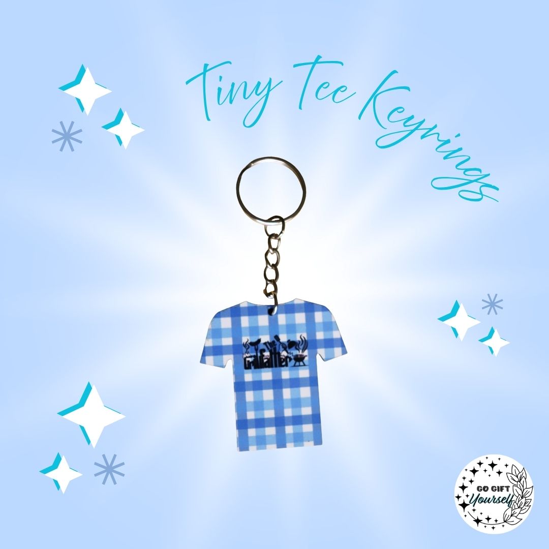 Tiny Humor Tees | Keyrings 🔑