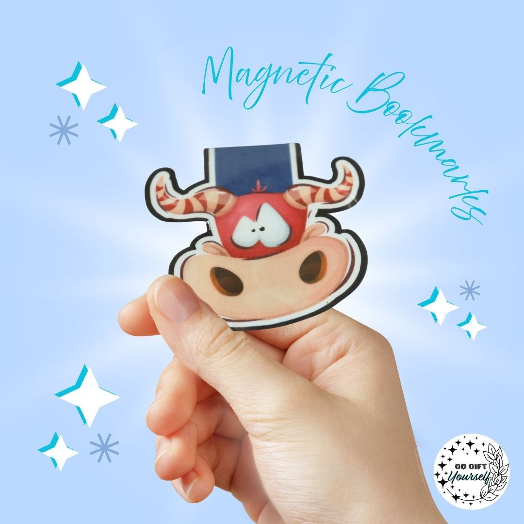 🔖 Magnetic Bookmarks | Animals Edition 🐱