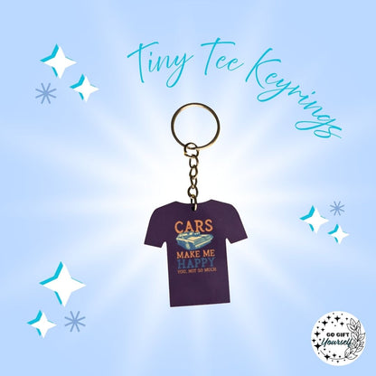 Tiny Humor Tees | Keyrings 🔑