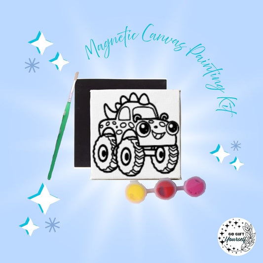🎨 Mini Magnetic Painting Sets | Dino Monster Truck 🎨