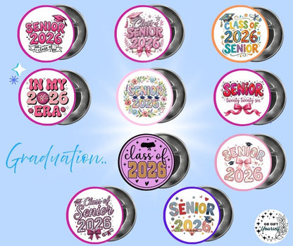 ✨ Graduation 🎓 | Badge Pins, Keyrings & More ✨