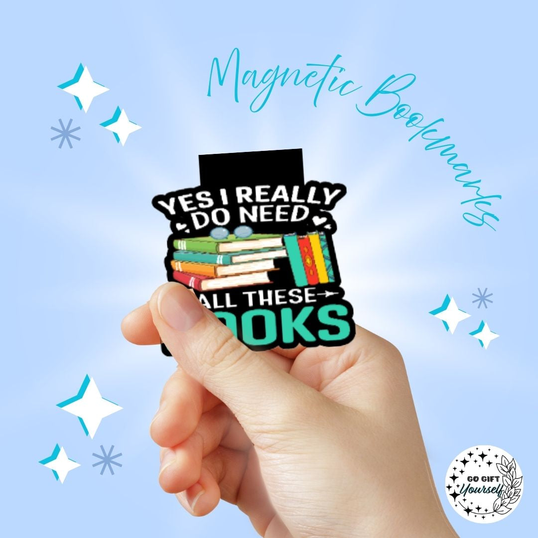🔖 Magnetic Bookmarks | Bookish Edition 📚