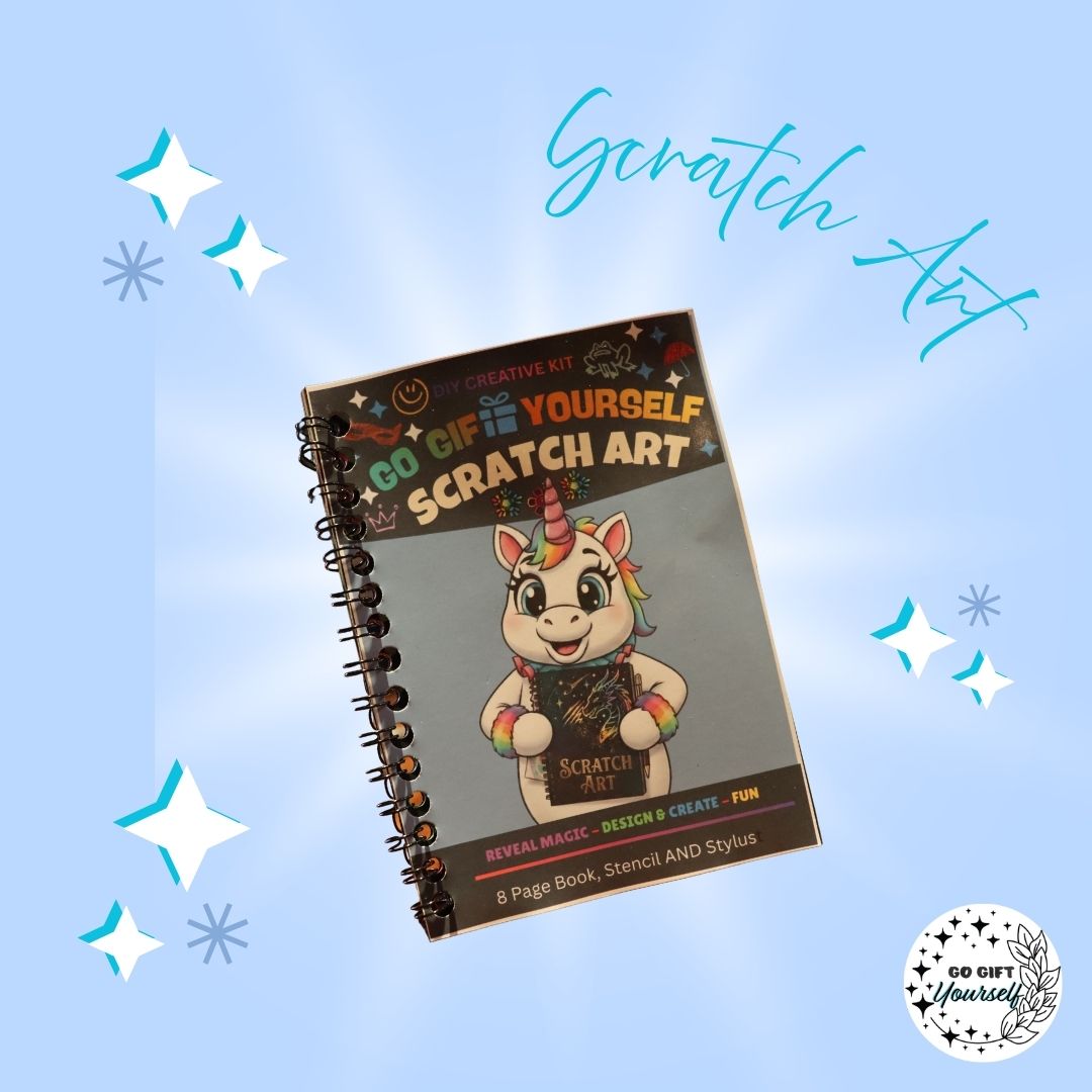 🎨 Scratch Art Books | DIY Craft Kit 🎨
