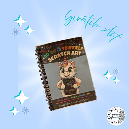🎨 Scratch Art Books | DIY Craft Kit 🎨