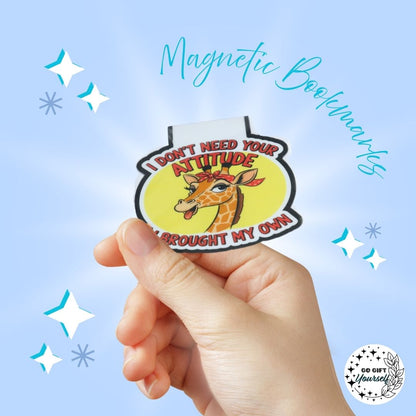 🔖 Quotes and Humor | Magnetic Bookmarks 📚