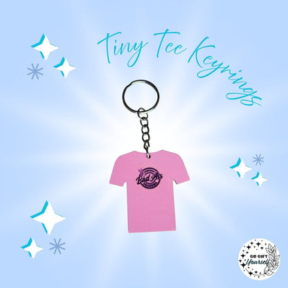 Tiny Humor Tees | Keyrings 🔑