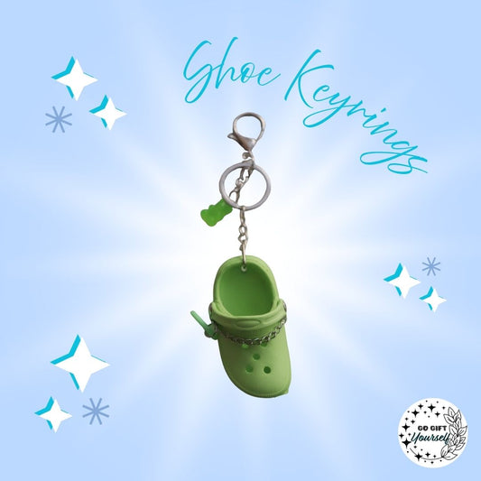 ✨ Green Mini Shoe Bag Charm | Keyrings 🔑