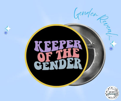 ✨ Gender Reveal 👶 | Badge Pins, Keyrings & More ✨