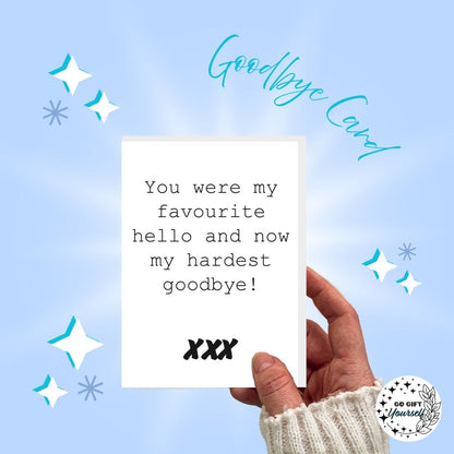 💌 Goodbye Cards | Greeting Cards