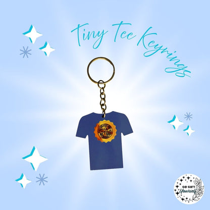 Tiny Humor Tees | Keyrings 🔑