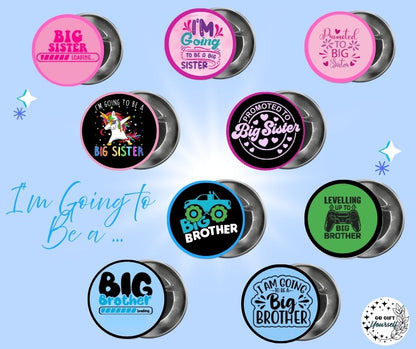 ✨ Im Going To Be A.. 👨‍👩‍👧‍👦 | Badge Pins, Keyrings & More ✨