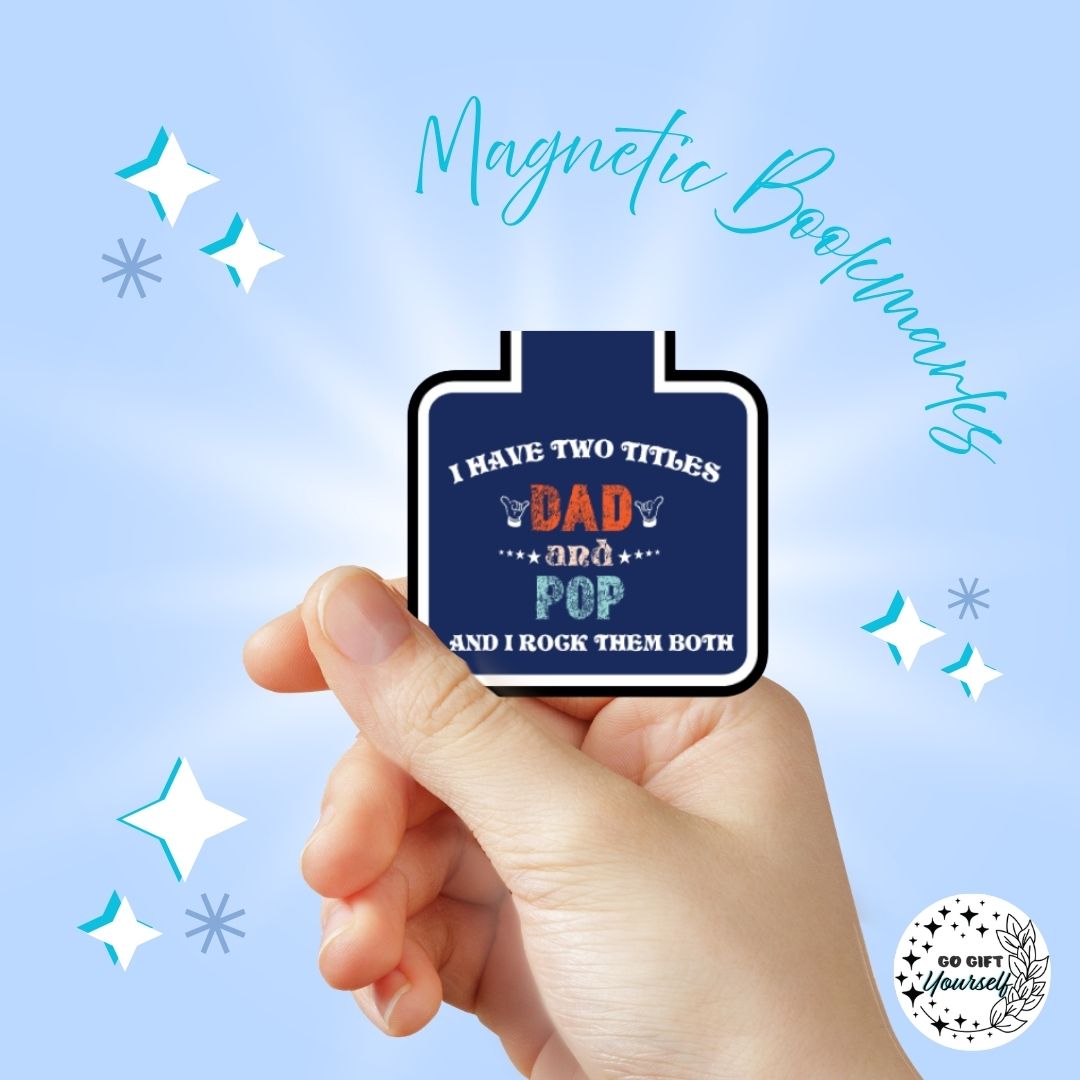 🔖 Magnetic Bookmarks | Father's Day Edition 🥰