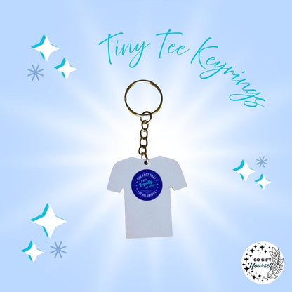 Tiny Humor Tees | Keyrings 🔑