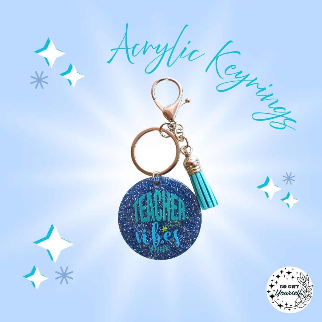 ✨ Teacher Edition | Acrylic Keyrings 👩‍🏫