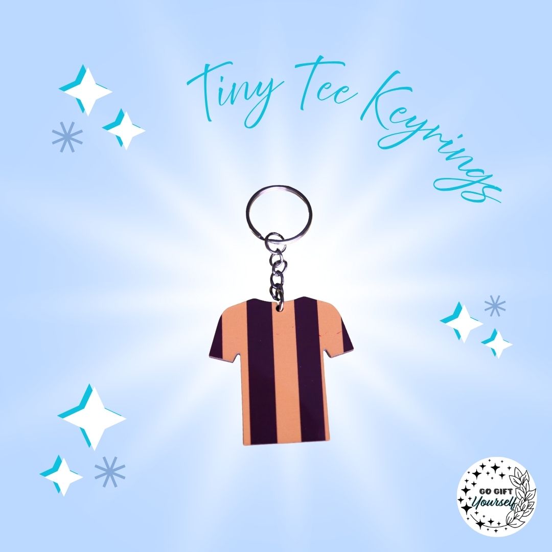Tiny Sports Tees | Keyrings 🔑